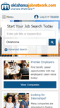 Mobile Screenshot of oklahomajobnetwork.com